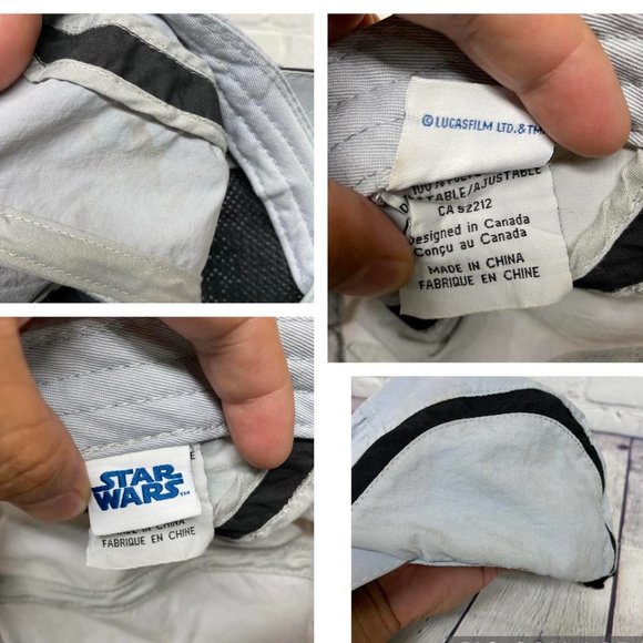 Star Wars Identities The Exhibition Nylon Hat Cap Gray Lightweight Polyester - Picture 4 of 4